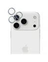 Ochrona na obiektyw aparatu 3MK HARDY Lens Protection Pro do Apple iPhone 17 Pro /17 Pro Max srebrny