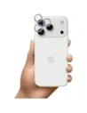 Ochrona na obiektyw aparatu 3MK HARDY Lens Protection Pro do Apple iPhone 17 Pro /17 Pro Max srebrny