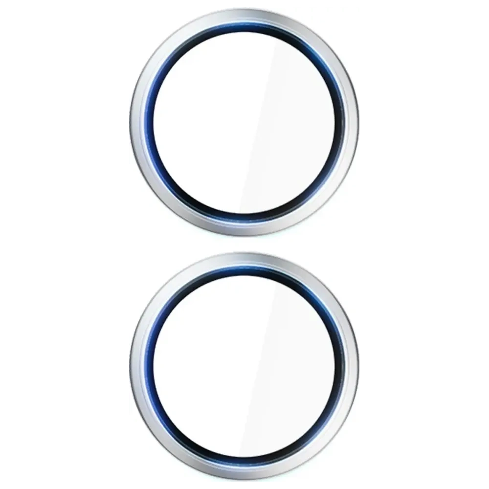 Ochrona na obiektyw aparatu 3MK HARDY Lens Protection Pro do Apple iPhone 17 srebrny