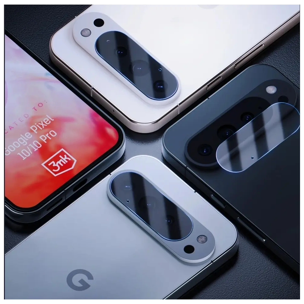 Ochrona na obiektyw aparatu 3MK Lens Protection do Google Pixel 10 Pro [4 PACK]