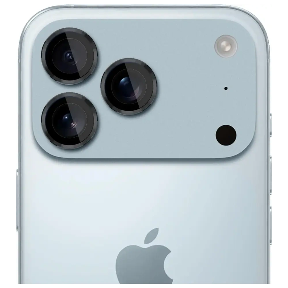 Szkło hartowane na obiektyw aparatu 3MK Lens Protection Pro do Apple iPhone 17 Pro / 17 Pro Max czarny