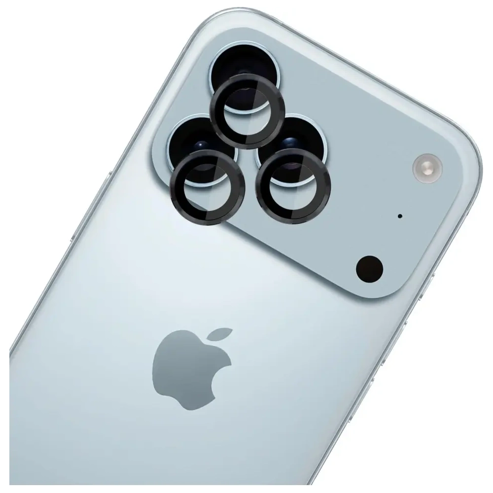 Szkło hartowane na obiektyw aparatu 3MK Lens Protection Pro do Apple iPhone 17 Pro / 17 Pro Max czarny