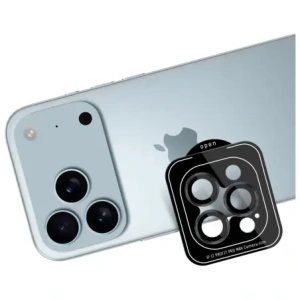 Szkło hartowane na obiektyw aparatu 3MK Lens Protection Pro do Apple iPhone 17 Pro / 17 Pro Max czarny