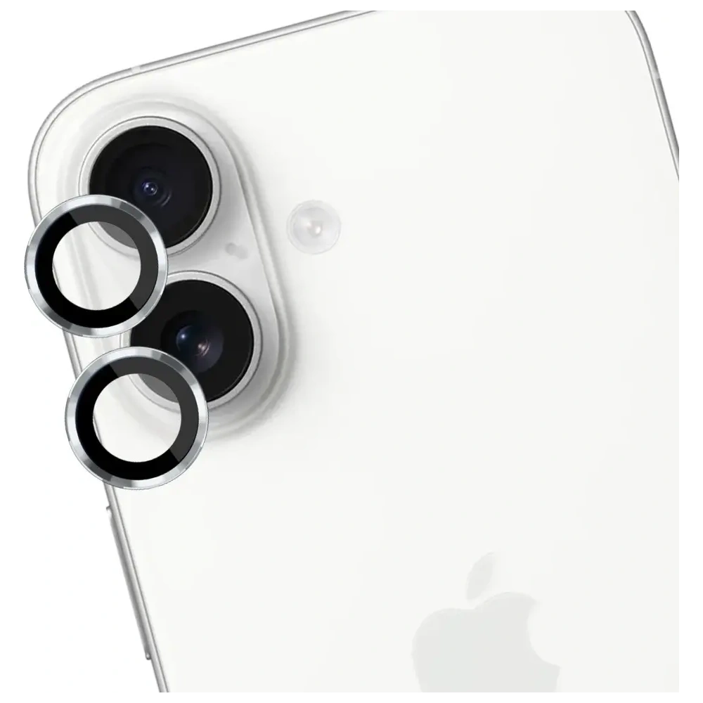Szkło hartowane na obiektyw aparatu 3MK Lens Protection Pro do Apple iPhone 17 srebrny
