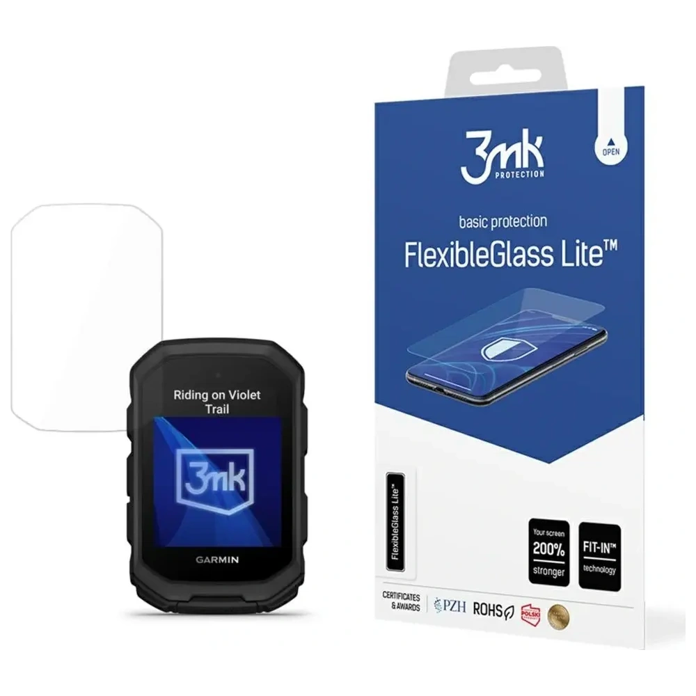 Szkło hybrydowe 3MK FlexibleGlass Lite do Garmin Edge MTB