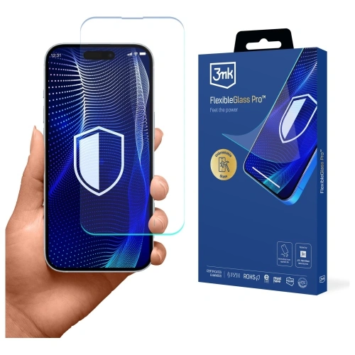 Szkło hybrydowe 3MK FlexibleGlass Pro do Apple iPhone 17 Pro Max
