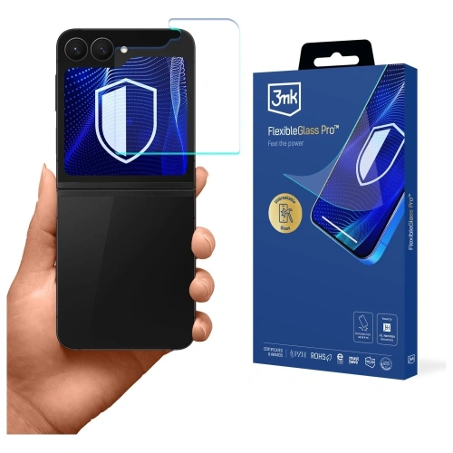 Szkło hybrydowe 3MK FlexibleGlass Pro do Samsung Galaxy Z Flip6 / Z Flip7 FE