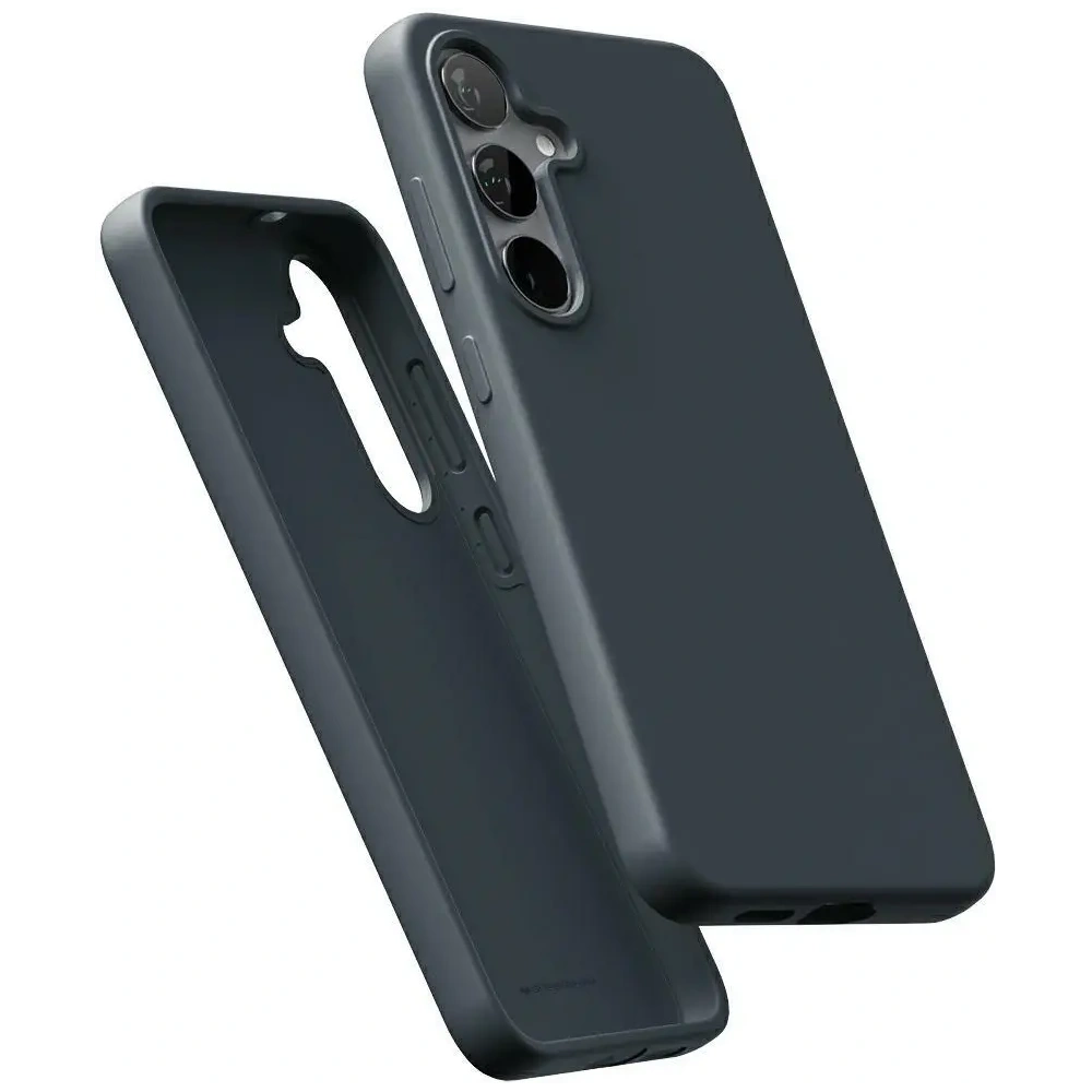 Etui Mercury Pure MagSafe Silicone do Samsung Galaxy S25 granatowy