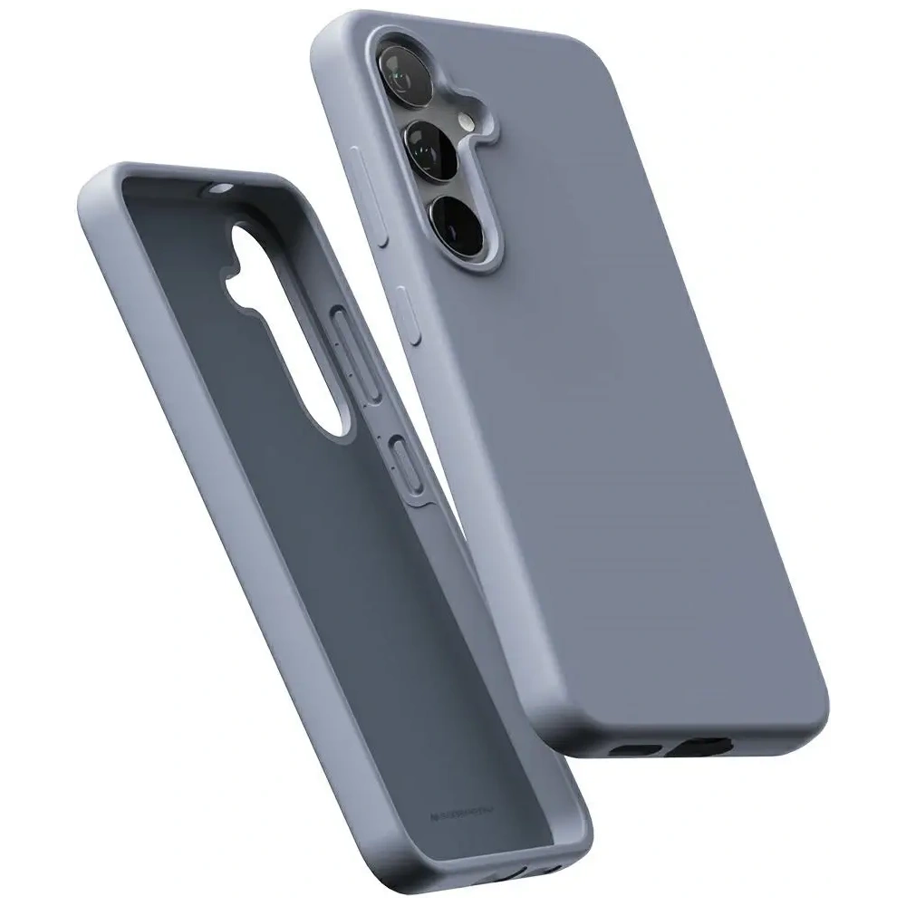 Etui Mercury Pure MagSafe Silicone do Samsung Galaxy S25+ Plus lawenda