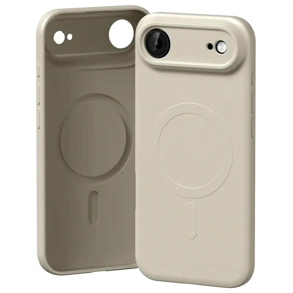 Etui Mercury Semi-Silicone MagSafe do Apple iPhone Air kamienny