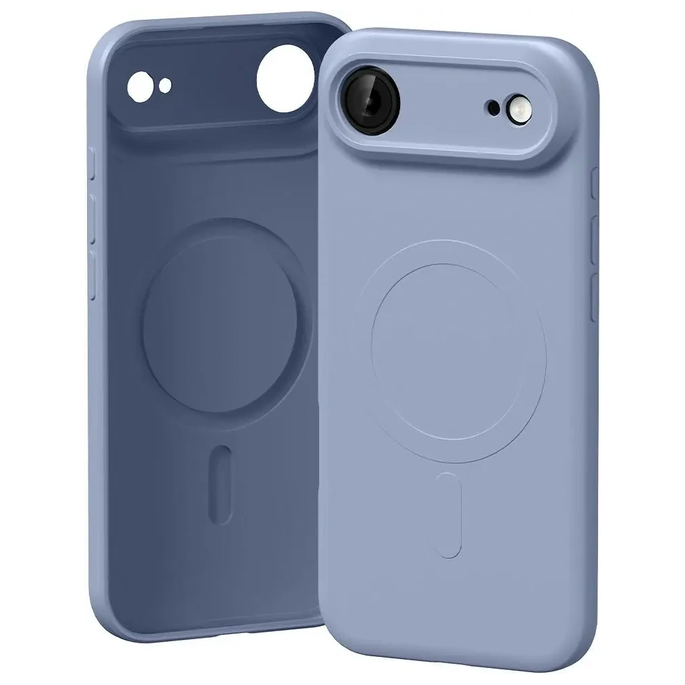 Etui Mercury Semi-Silicone MagSafe do Apple iPhone Air liliowy fiolet