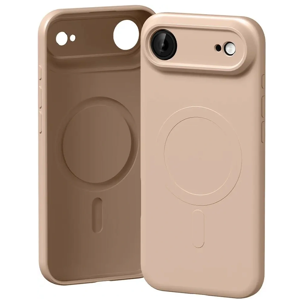 Etui Mercury Semi-Silicone MagSafe do Apple iPhone Air różowo-piaskowy