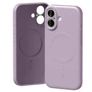 Etui Mercury Semi-Silicone MagSafe do Apple iPhone 17 lawendowa szarość