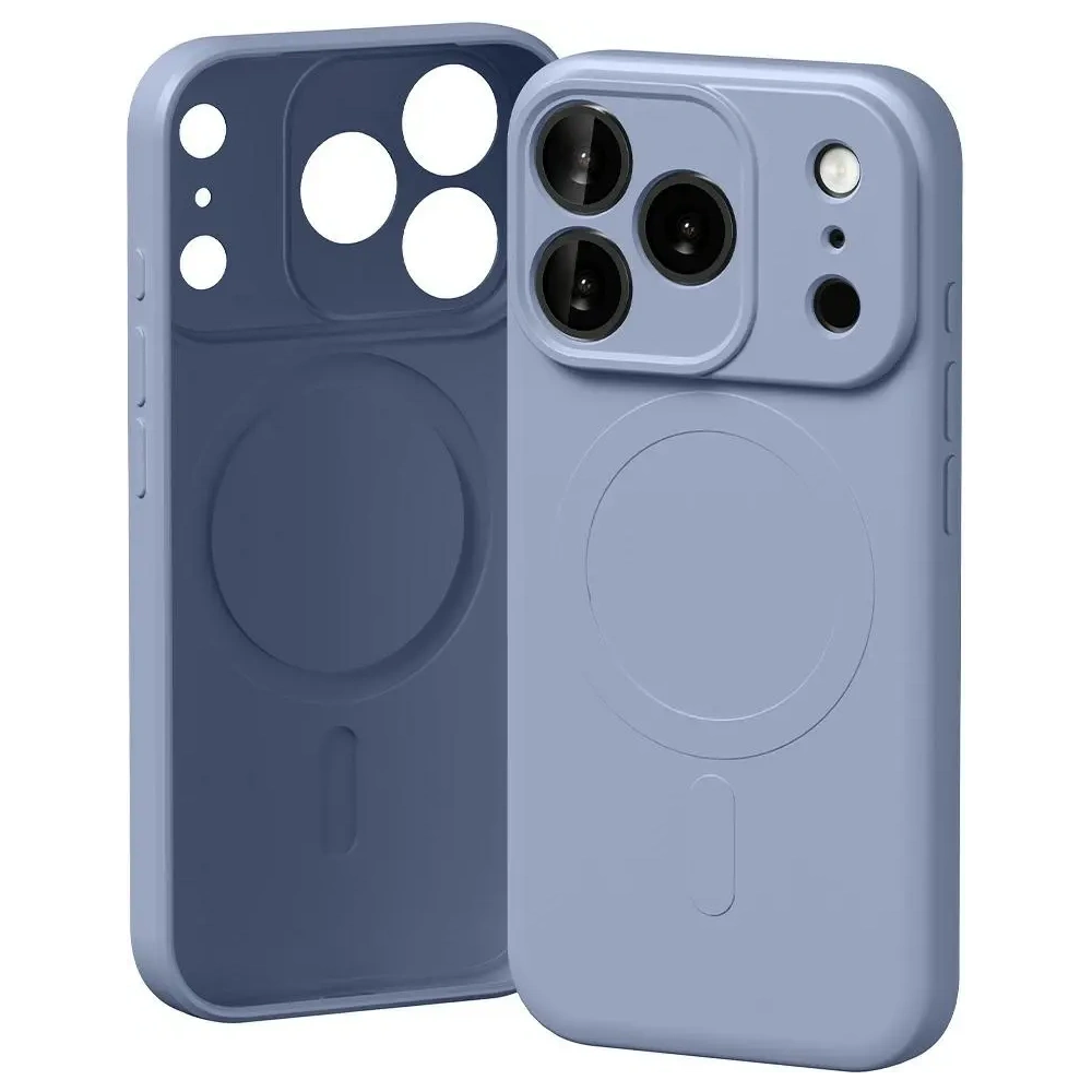 Etui Mercury Semi-Silicone MagSafe do Apple iPhone 17 Pro liliowy fiolet