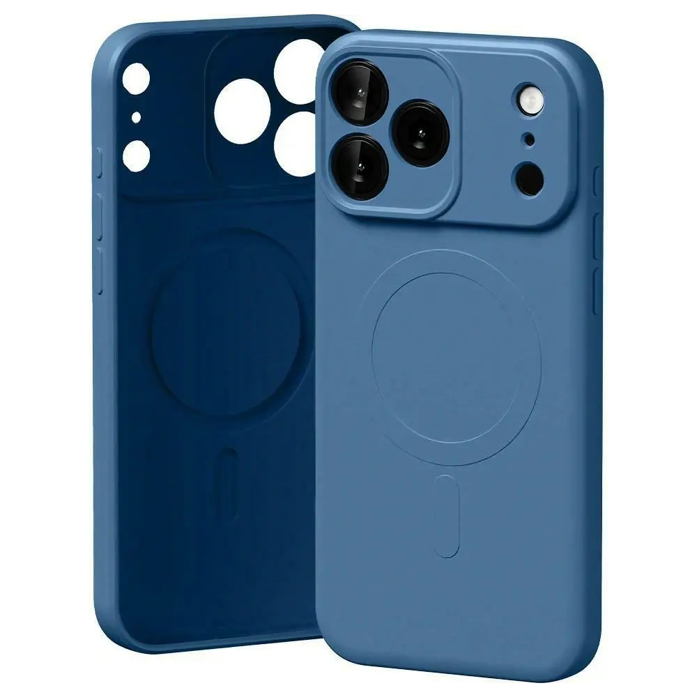 Etui Mercury Semi-Silicone MagSafe do Apple iPhone 17 Pro Max lawendowa szarość