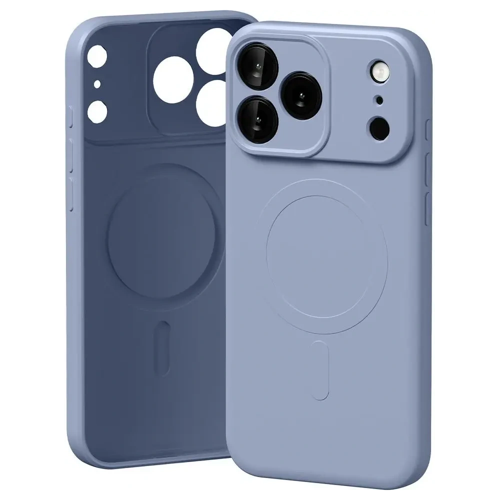 Etui Mercury Semi-Silicone MagSafe do Apple iPhone 17 Pro Max liliowy fiolet