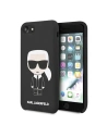 Karl Lagerfeld KLHCI8SLFKBK Apple iPhone SE 2022/SE 2020/8/7 hardcase black Silicone Iconic