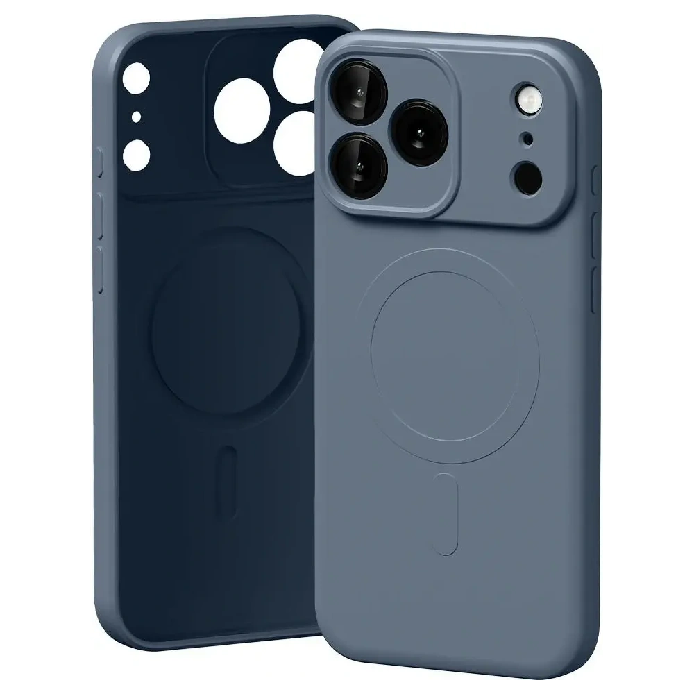 Etui Mercury Semi-Silicone MagSafe do Apple iPhone 17 Pro Max sierra blue