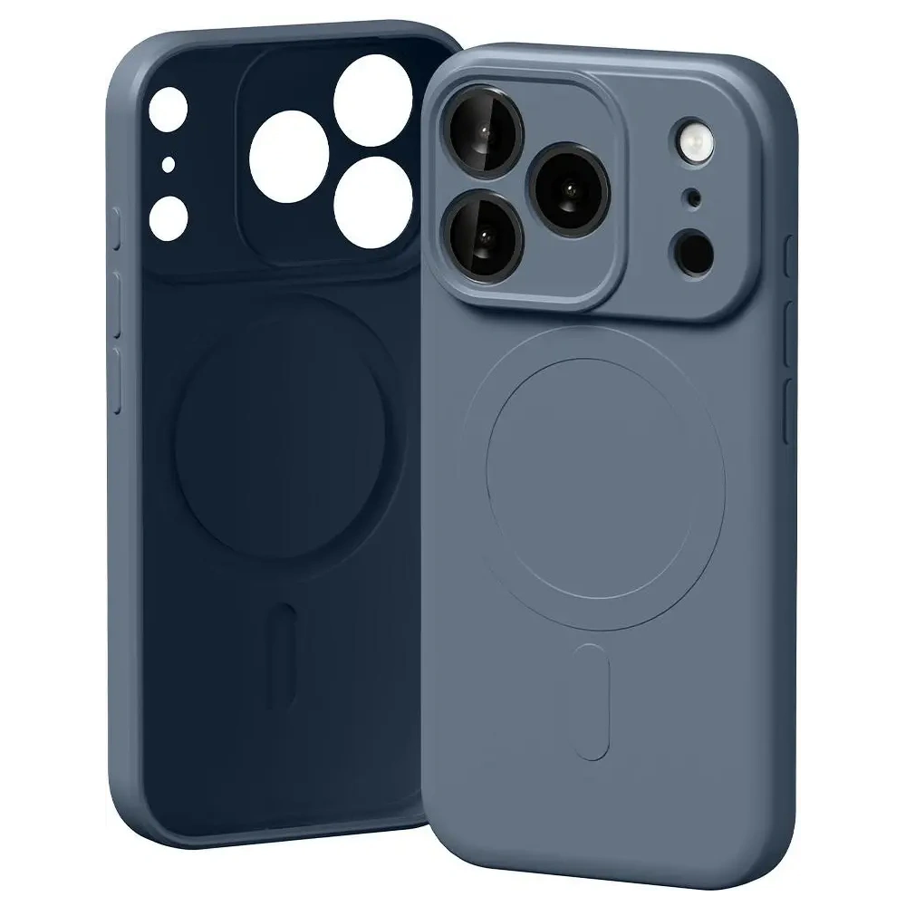 Etui Mercury Semi-Silicone MagSafe do Apple iPhone 17 Pro sierra blue