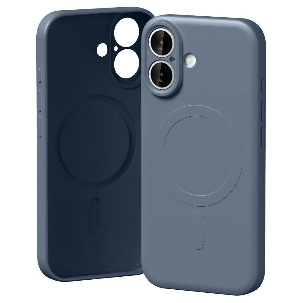 Etui Mercury Semi-Silicone MagSafe do Apple iPhone 17 sierra blue