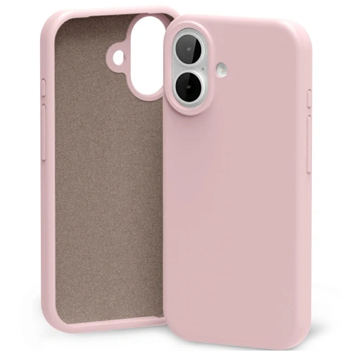 Etui Mercury Silicone do Apple iPhone 17 rożowo-piaskowy
