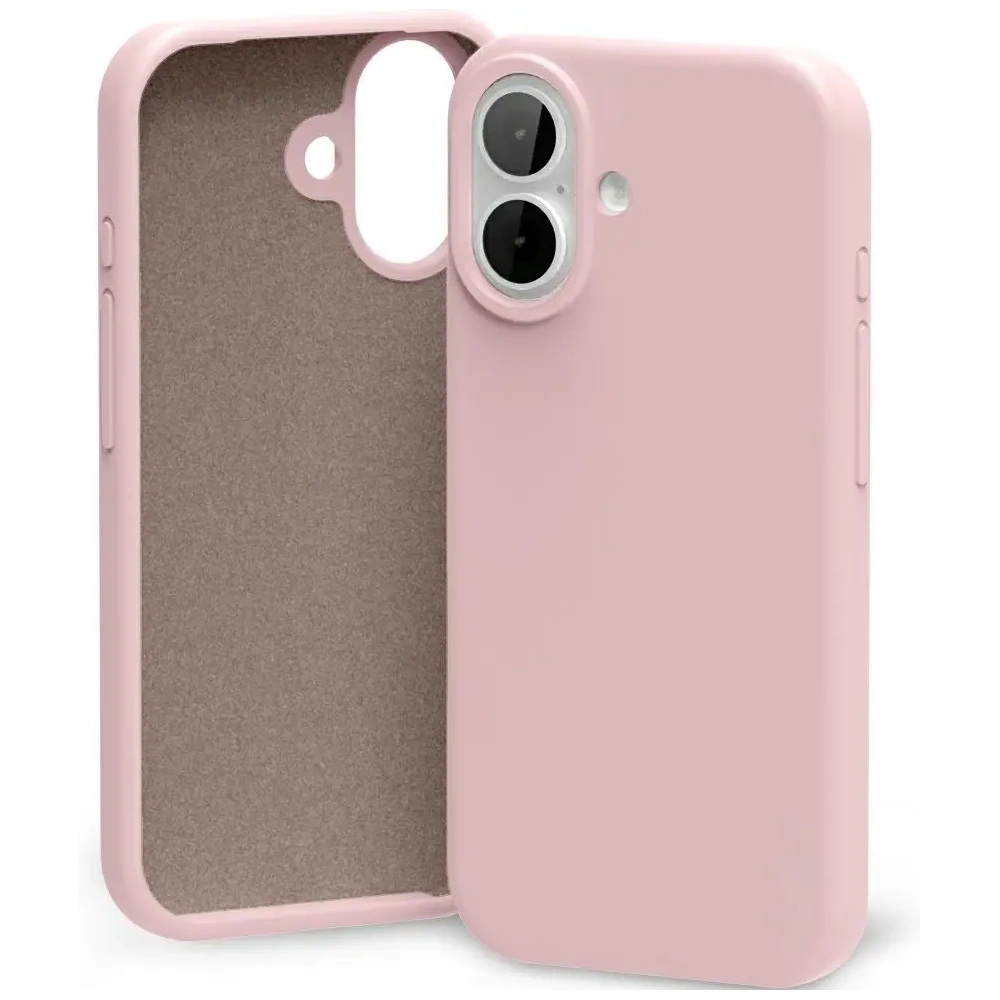 Etui Mercury Silicone do Apple iPhone 17 rożowo-piaskowy