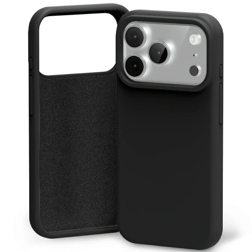 Etui Mercury Silicone do Apple iPhone 17 Pro lawendowa szarość