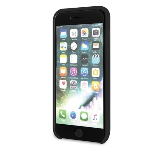 Kup Karl Lagerfeld Apple Tasche KLHCI8SLFKBK iPhone SE 2022/SE 2020/8/7 Hartschale schwarz/schwarz Silikon Iconic - KLD302BLK - {ean13} - Sklep Home Screen