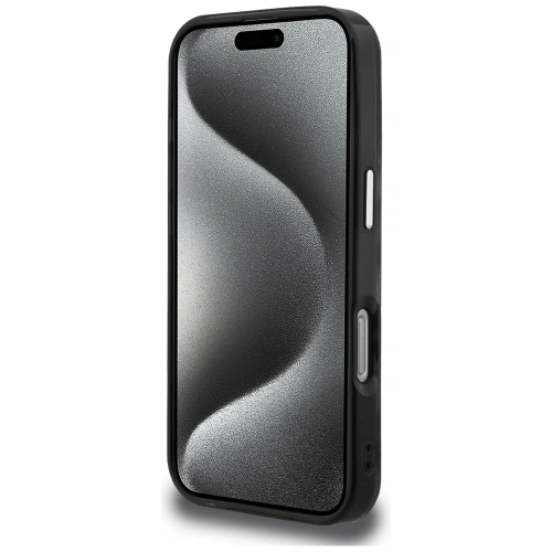 Etui Karl Lagerfeld IML Leopard Pattern MagSafe do Apple iPhone 16 Pro Max brązowy