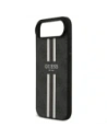 Etui Guess 4G Printed Stripes MagSafe do Apple iPhone 17 Air czarny