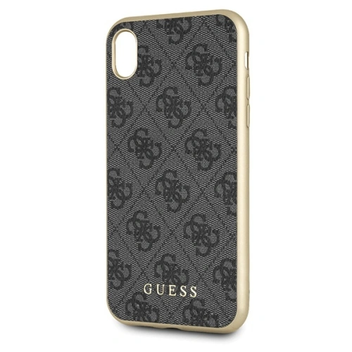 Kup Etui Guess GUHCI61G4GG Apple iPhone XR szary/grey hard case 4G Collection - GUE535GRY - {ean13} - Sklep Home Screen