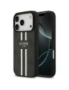 Etui Guess 4G Printed Stripes MagSafe do Apple iPhone 17 Pro czarny