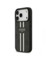 Etui Guess 4G Printed Stripes MagSafe do Apple iPhone 17 Pro czarny