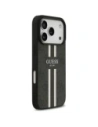 Etui Guess 4G Printed Stripes MagSafe do Apple iPhone 17 Pro czarny