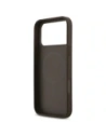 Etui Guess 4G Printed Stripes MagSafe do Apple iPhone 17 Pro Max brązowy