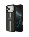 Etui Guess 4G Printed Stripes MagSafe do Apple iPhone 17 Pro Max czarny