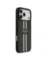 Etui Guess 4G Printed Stripes MagSafe do Apple iPhone 17 Pro Max czarny