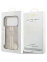 Etui Guess 4G Printed Stripes MagSafe do Apple iPhone 17 Pro różowy