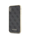 Buy Guess GUHCI65G4GG Apple iPhone XS Max grey hard case 4G Collection - GUE536GRY - {ean13} - Home Screen Store Europe