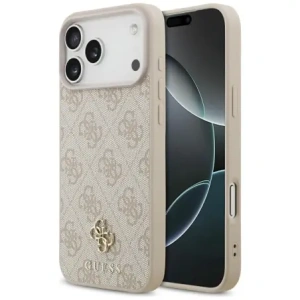 Etui Guess 4G Small 4G and Classic MagSafe do Apple iPhone 17 Pro Max różowy