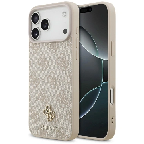 Etui Guess 4G Small 4G and Classic MagSafe do Apple iPhone 17 Pro Max różowy