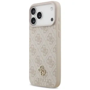 Etui Guess 4G Small 4G and Classic MagSafe do Apple iPhone 17 Pro Max różowy