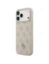 Etui Guess 4G Small 4G and Classic MagSafe do Apple iPhone 17 Pro Max różowy