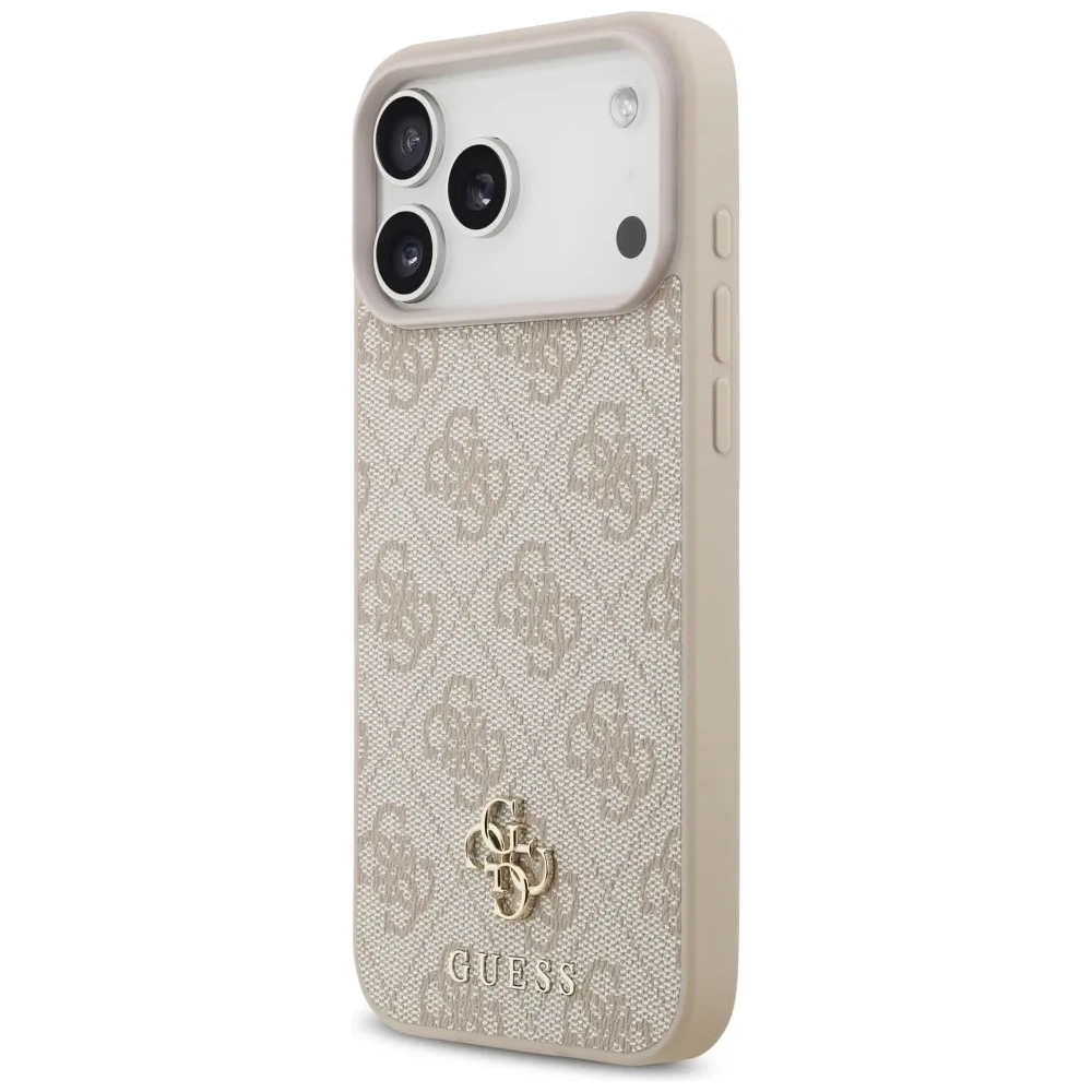 Etui Guess 4G Small 4G and Classic MagSafe do Apple iPhone 17 Pro Max różowy