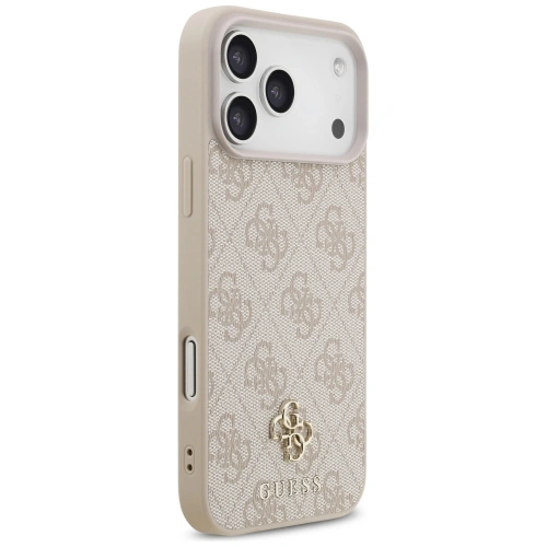Etui Guess 4G Small 4G and Classic MagSafe do Apple iPhone 17 Pro Max różowy