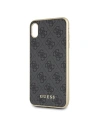 Buy Guess GUHCI65G4GG Apple iPhone XS Max grey hard case 4G Collection - GUE536GRY - {ean13} - Home Screen Store Europe