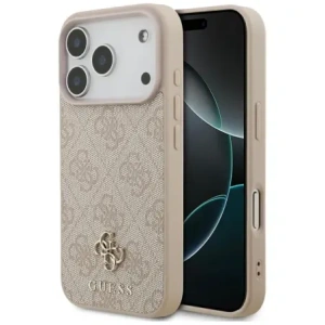 Etui Guess 4G Small 4G and Classic MagSafe do Apple iPhone 17 Pro różowy