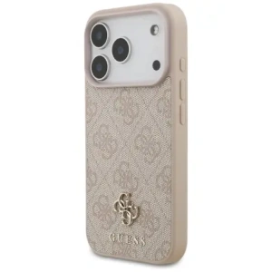 Etui Guess 4G Small 4G and Classic MagSafe do Apple iPhone 17 Pro różowy