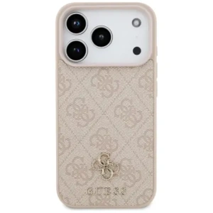 Etui Guess 4G Small 4G and Classic MagSafe do Apple iPhone 17 Pro różowy
