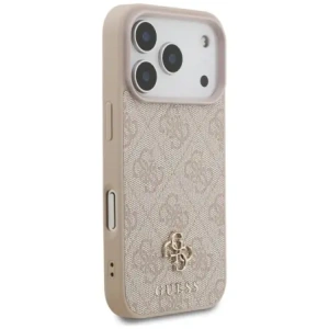 Etui Guess 4G Small 4G and Classic MagSafe do Apple iPhone 17 Pro różowy